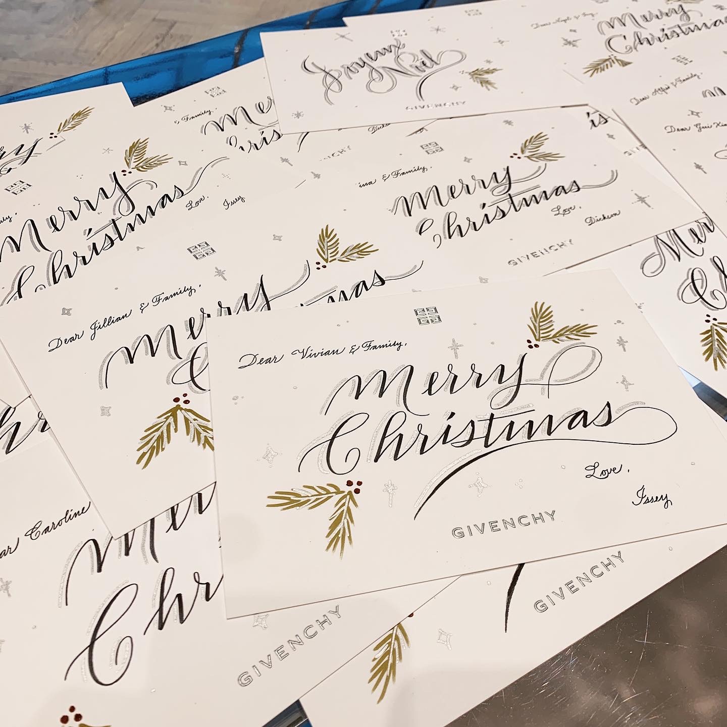 Christmas Event at Givenchy