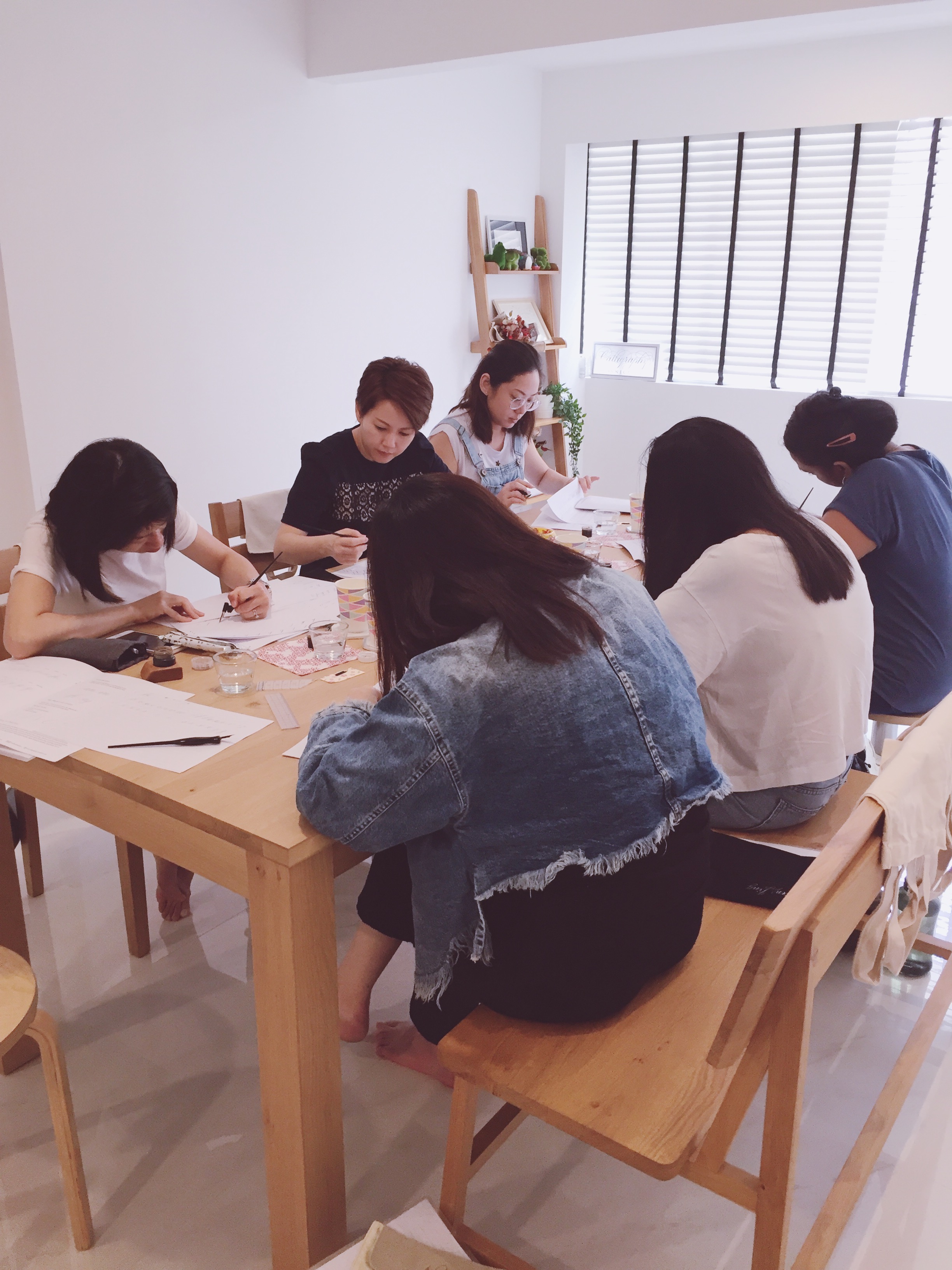 Group Calligraphy Workshop